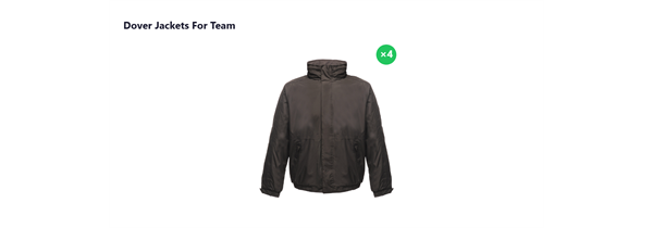 Dover Jackets For Team