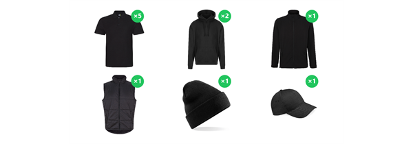 Everyday Polo Shirt Workwear Bundle