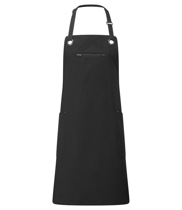 ?Barley? Contrast Stitch Bib Apron