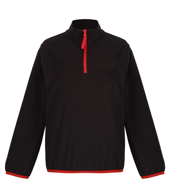 Kids half-zip microfleece