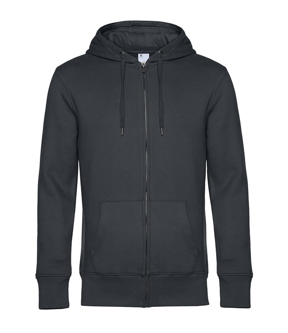 B&amp;C KING Zipped Hood