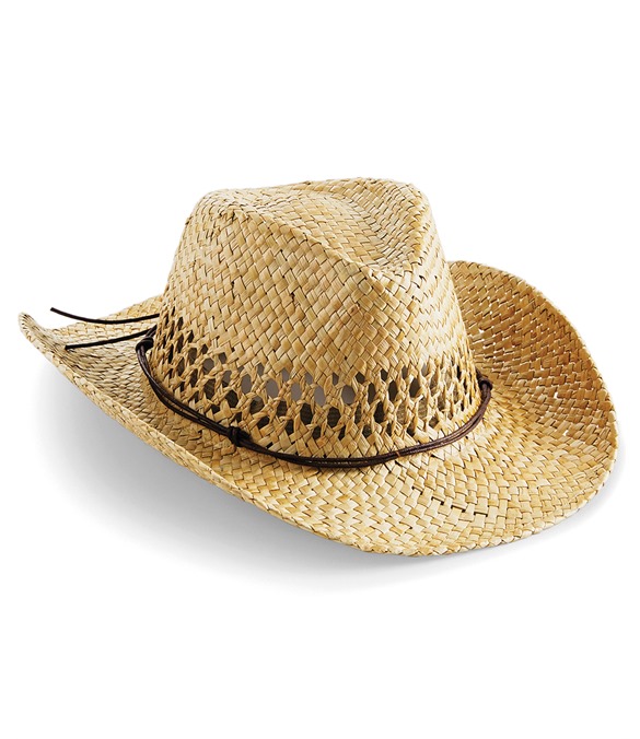 Straw cowboy hat