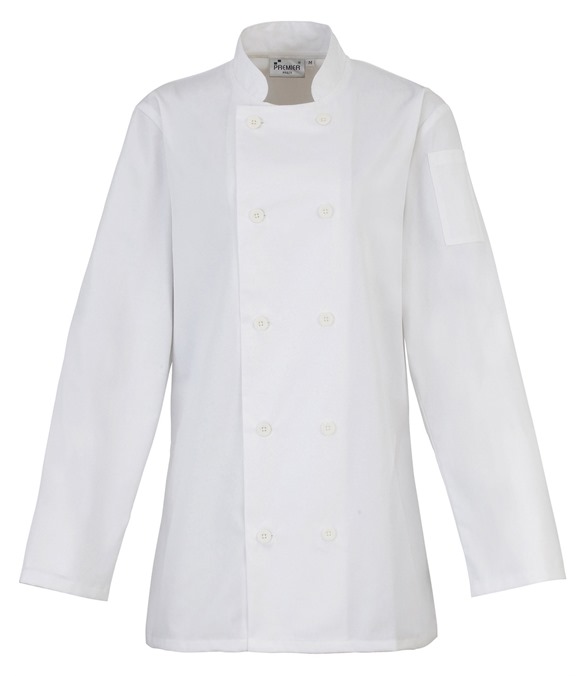 Women&#39;s long sleeve chef&#39;s jacket