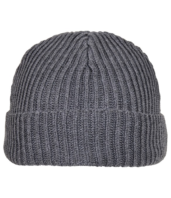 Recycled yarn fisherman beanie