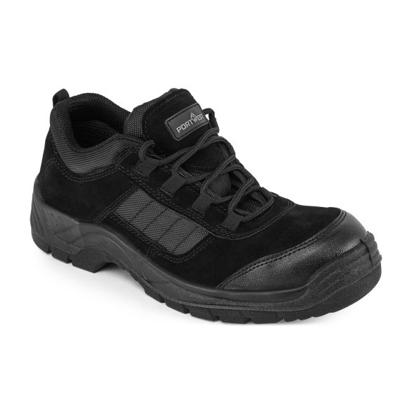Composite Cow Suede Leather Low Shoe S1 SR