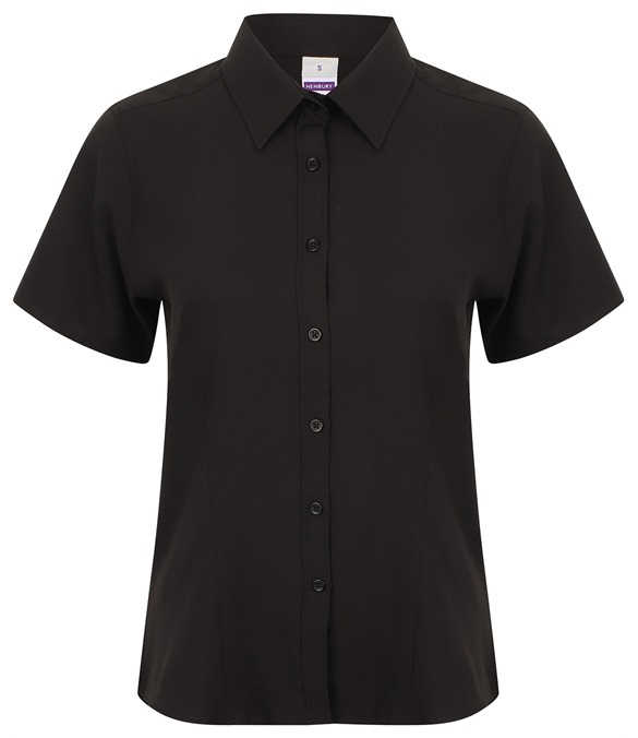 Women&#39;s wicking antibacterial short sleeve shirt