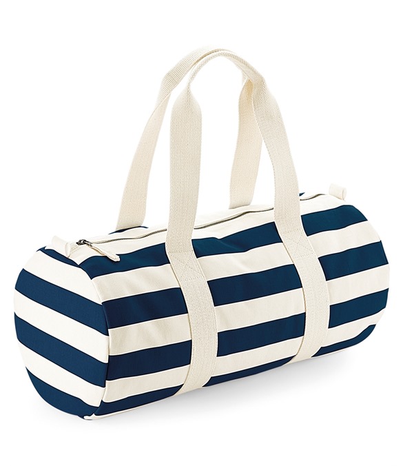Nautical barrel bag