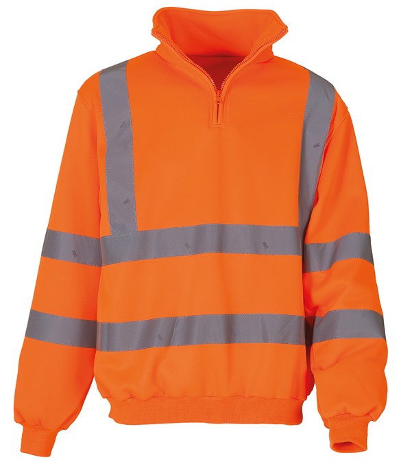 Hi-vis ? zip sweatshirt (HVK06)