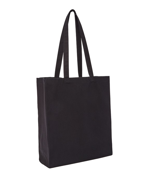 Recycled premium canvas spacious shopper