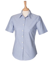 Women's short sleeve classic Oxford shirt