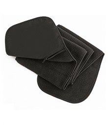 Polartherm? fleece scarf with zip pocket