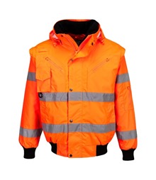 Hi-Vis 3-in-1 Bomber Jacket