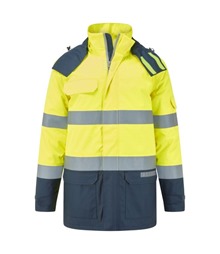 Bizflame Rain+ Hi-Vis Multi-Norm Contrast FR Winter Jacket