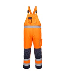 Dijon Hi-Vis Contrast Work Bib and Brace