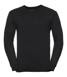 V-neck knitted sweater