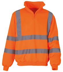 Hi-vis ? zip sweatshirt (HVK06)