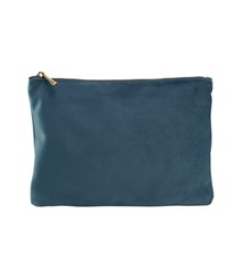 Velvet accessory pouch