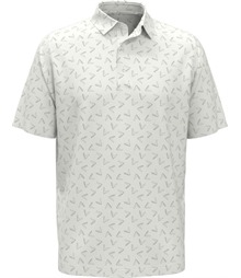 All-over large chev printed polo