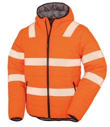 Recycled ripstop padded safety jacket