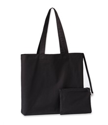 Cruise recycled tote with detachable purse