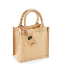 Jute petite gift bag